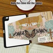 1 chiếc ốp lưng da PU họa tiết bướm và hình chữ thập, có chân đế xoay 360 độ và khe cắm bút, tương thích với Samsung A9/A9+/S9/S9FE/A11/A11+/S11/S10 FE/S10 FE+/S10 Lite, A16 2025, Air 11/13, M3 2025, Mini 7 A17, Pro 2024, Air 11/13, M2 2024, Pro 11/13, M4 2024, Pro 12.9, 7/8/9 Gen, 10.2, 10 Gen, 10.9, Air 4/5/6/7/8, 10.9, Pro 11, 4/5/6 Gen, Mini 6, Se 11, Honor, Matepad Se 11. - Nhiều màu - Xem 6