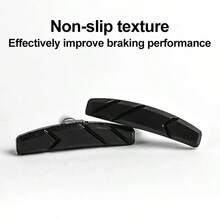Bicycle V-Brake Pads Silent Brake Blocks Rubber Brake Pads Black 70mm 2.76in Non-Slip Wear-Resistant Durable Mountain Bike Accessories With Installation Tools - Multicolor - View 8