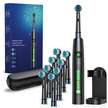 3 Cleaning Modes Electric Toothbrush, Rechargeable Soft Bristle Dental Cleaner - Multicolor - View 15