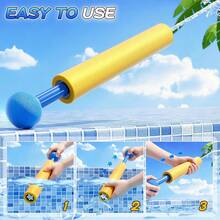 12pcs Foam Water Guns, Kids Water Guns, Water Blasters, Children's Water Sprayers, Water Squirt Guns, Foam Water Shooters, 30ft Range Summer Water Guns, Fun Squirt Toys, Suitable For Pool, Beach, Summer Outdoor Party Games - Multicolor - View 11
