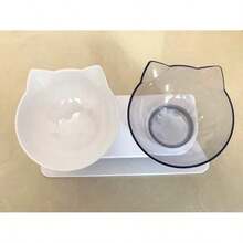 Pet Basic Bowls - White Double - View 4