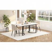 Dining Tables - White - View 4