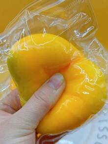 1/2/3个装趣味芒果麦芽捏捏乐玩具，附赠礼品袋，慢回弹可拉伸减压球，办公室/居家趣味礼物，圣诞/新年节日礼物，派对礼品袋填充物，捏捏乐玩具，软萌玩具，慢回弹玩具，感官玩具 - 彩色 - 查看 6