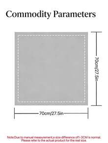 1条链条印花领巾，优雅围巾，时尚设计，可作围巾/头巾/发带，适合提升整体时尚造型，适合海滩、度假等场合。 - 橘色 - 查看 10