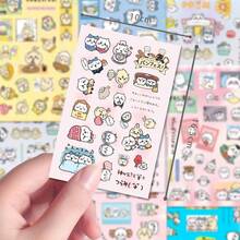 chiikawa 1 Set/8pcs Cute Cartoon Style Japanese Creative Sticker Decals, New Year Gift, Valentine's Day Gift, Easter Gift [Random Styles] - Multicolor - View 6