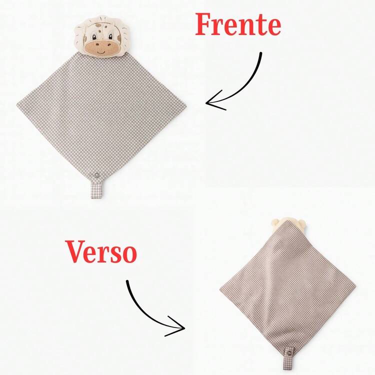 Baby Blanket, Soft, Hypoallergenic Cotton, Plush, Newborn Baby Blanket, Pacifier Clip, Baby Layette - DINO - View 4