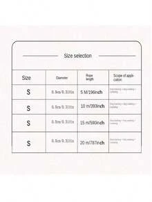 1pc Dog Leash, Extra Long Dog Training Lead With Padded Handle, Suitable For Walking, Camping And Backyard Play, 5m/10m/15m/20m - Multicolor - View 8