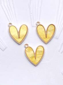 10个/20个/50个/100个随机混装合金桃心爱心吊坠 DIY饰品制作配件 - 心形 - 查看 49