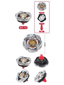 1 pieza Nuevo Lanzamiento Serie X Defensiva Multi-Estilo Peonza de Aleación de Batalla Juguete Fidget (Requiere Ensamblaje Propio) - Multicolor - Ver 17