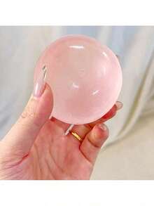 1个塑料慢回弹蓝色椰子油手工压制球，6厘米圆形，麦芽减压玩具，非常适合作为节日、生日、复活节、万圣节、圣诞节和派对的小礼物填充物。 - 升級款 - 查看 6