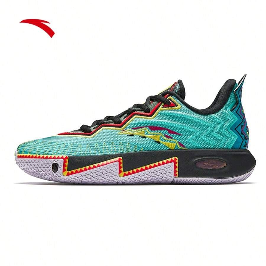 Anta 【凯里·欧文同款】安踏 Kyrie 2 纪念版防滑专业低帮篮球鞋 - Retro 90/ 綠黑藍-2 - 查看 1