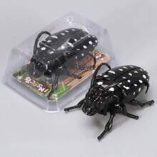 1pc Creative Mischievous Wind-Up Crawling Insect Model (Ladybug/Bee/Jewel Beetle), No Electricity Needed, Suitable For Outdoor Decor, Realistic Insect Model Toy - Multicolor - View 20