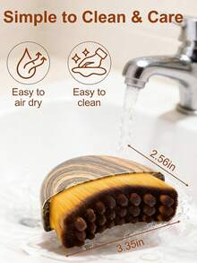 Bàn chải massage mặt dẫn lưu bạch huyết, bàn chải làm thon gọn cằm đôi, thiết kế công thái học định hình đường nét da, giảm mệt mỏi. - Xem 3