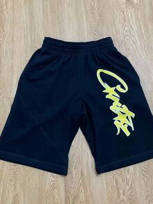 Cort.Eiz Steamer Printed Street Shorts  Hip Hop Skateboard Casual Sweatpants Men's And Women's - DK2HY02Y - 查看 1