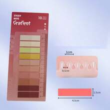 200 Index Stickers 1 Office Stationery Label Paper Student School Supplies Sticky Notes Back To School Season - one-size - View 10