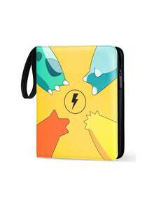 pokemon Album đựng thẻ, Album sưu tập thú cưng Pocket Monster, chứa được 400 thẻ (Không bao gồm thẻ) - Nhiều màu - Xem 9