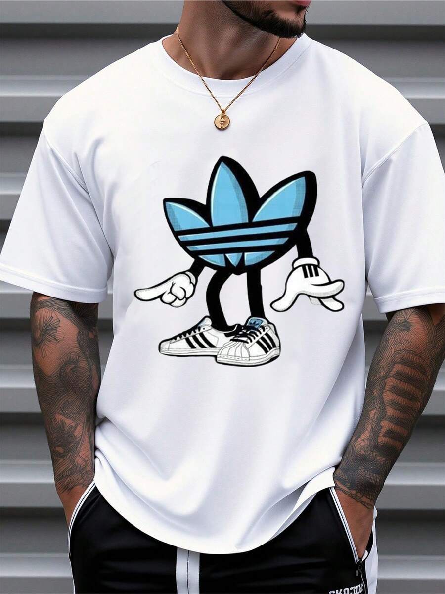 Men T-Shirts - 白色 - 查看 1