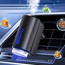 Smart Car Air Freshener Diffuser - Lasts 45 Days, Rechargeable, 3 Adjustable Modes And Auto-Off Function, 3/6 Bottles (Perfume And Ocean Scent), Car Dashboard Decoration, Unisex Gift - A - View 6