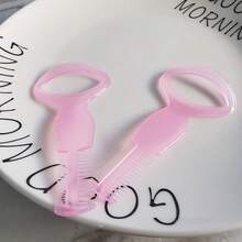 1/3/5件装三合一可重复使用睫毛膏防护罩睫毛梳眉刷眼部化妆工具，睫毛卡，睫毛画法辅助工具，眼线画法辅助工具，睫毛挡板，美容工具，精美礼品 - 彩色 - 查看 10