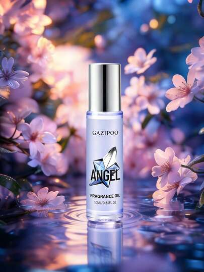 1pc 10ml Room Fragrance Essential Oil Ball - ANGEL Series Fresh Floral Scent Long-Lasting Aroma - Cool Starry Sky Ambiance - Spherical Design - Precise Spraying - Portable - Daily Commute - Multi-Layer Emotional Enhancing Fragrance, Long-Lasting Natural Fresh Alluring Scent, Suitable For Home Indoor Bedroom Dorm Office Travel, Holiday Party Wedding Summer Travel Essential, 2026 New Holiday Gift, Vacation Must-Have