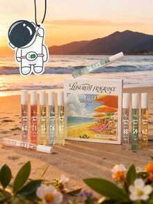 Set de regalo de spray de fragancias brasileñas - Pistacho, Ciruela, Ambientador natural de larga duración, Alternativa a difusor, Aroma a vainilla y pistacho de océano - Multicolor - Ver 11