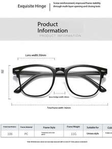 3 Pairs Of Unisex Glasses Suitable For Computer Reading, Gaming, TV Watching, Smartphone Use, Etc. - Multicolor - View 17