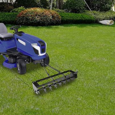 SENDERPICK Lawn Aerator Tool For Garden Grass Lawn Aerator Tool, Tow Behind Lawn Aerator,