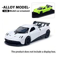 1:36 Alloy Car Model, 3-Opening Doors,Diecast Ornament,Perfect Gift For Birthday/Christmas/Festival/Halloween/New Year/Vacation - Multicolor - View 14