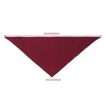 1 chiếc băng đô tam giác chấm bi, phụ kiện tóc thời trang tối giản, khăn tam giác unisex, quà tặng và phụ kiện hàng ngày. - Nhiều màu - Xem 4