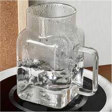 4 Pcs Drinking Glasses With Bamboo Lids And Glass Straw - 20 Oz Can Shaped Glass Cups Beer Glasses Ice Coffee Glasses Cute Tumbler Cup Great For Soda Boba Tea Cocktail Include With 1 Cleaning Brush - 透明 - 查看 7