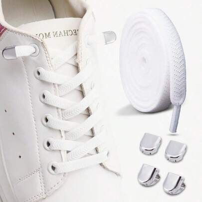 Elastic Shoe Laces For Kids And Adults Tieless Shoelaces For Sneakers No Tie Shoe Laces