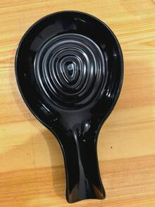 1pc/2pcs PP Spoon Rest, Soup Spoon Holder, Heat Insulation Mat, Kitchen Tool - Random Delivery - Multicolor - View 3