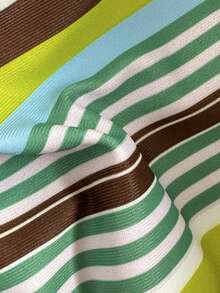 Conjunto de Bikini a Rayas - Perfecto para Usar en la Playa y la Piscina - Multicolor - Ver 7