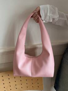 Fashionable Large Tote Bag For Women, New Design Shoulder Bag, Chic Handbag - Pink - View 6