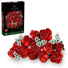 LEGO Building Blocks-Style Artificial Plant Flower Building Set, Home Decor Gift, Suitable For Adults, Plant Collection Series, Birthday Anniversary Gift For Her And Him, Building Blocks Flower Set Toy - Multicolor - View 15