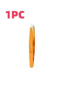 高精度超薄平头黑头眉毛睫毛镊子，不锈钢材质，修眉美睫工具。方便携带，易于收纳，包装精美——新年、派对、盛大活动的优质之选。 - 彩色 - 查看 16