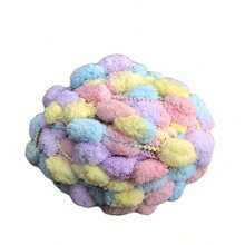 CLSUPER Thick Chenille Plush Yarn, Gradient Color Soft Yarn, Suitable For Crochet, Handmade Knitting DIY Blankets, Carpets, Pillows, Mats, Home Decor - Multicolor - View 24