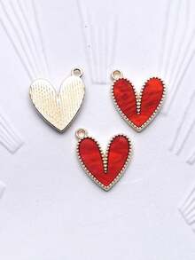 10个/20个/50个/100个随机混装合金桃心爱心吊坠 DIY饰品制作配件 - 心形 - 查看 39