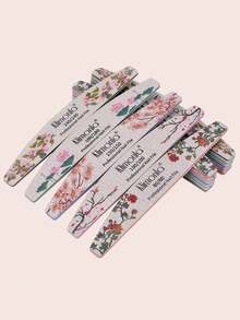 klimonla Bộ 25 dũa móng tay in hình hoa - Nhiều màu - Xem 2