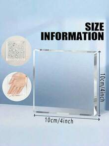 定制方形亚克力相框，采用透明现代无边框设计，适用于家居和办公室，是绝佳的室内装饰品。它既是一份贴心的个性化礼物，也是一件珍贵的收藏品。适合作为家居装饰、周年纪念礼物、宠物纪念（狗、猫）。 - 彩色 - 查看 3