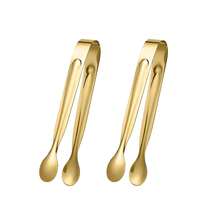 1-2pcs Stainless Steel Mini Clips, Suitable For Holding Sugar Cubes, Ice Cubes, Mini Fruits, Candies, Etc. Applicable For Kitchen, Dining Room, Cafe, Afternoon Tea, Desserts, Parties, Birthday Decorations, Outdoor, Camping And Other Scenarios - View 6