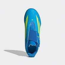 Adidas أحذية كرة قدم/كرة قدم للأطفال الصغار F50 CLUB VEL TF J ، عالية الجودة JS1486 - الأزرق - مشاهدة 4