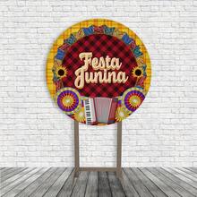 Round Panel Covers Table Panel 50x50 June Festival - PN-195 - View 1