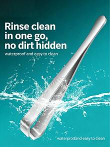 Premium Thick Fingerprint Textured Eyebrow Tweezers, Facial Hair Removal Tweezer Pliers - View 4