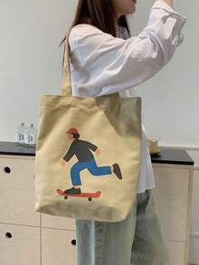 Túi đeo vai đơn giản dành cho nữ, thiết kế tối giản thời trang, phù hợp đi học và đi làm. - Nhiều màu - Xem 1