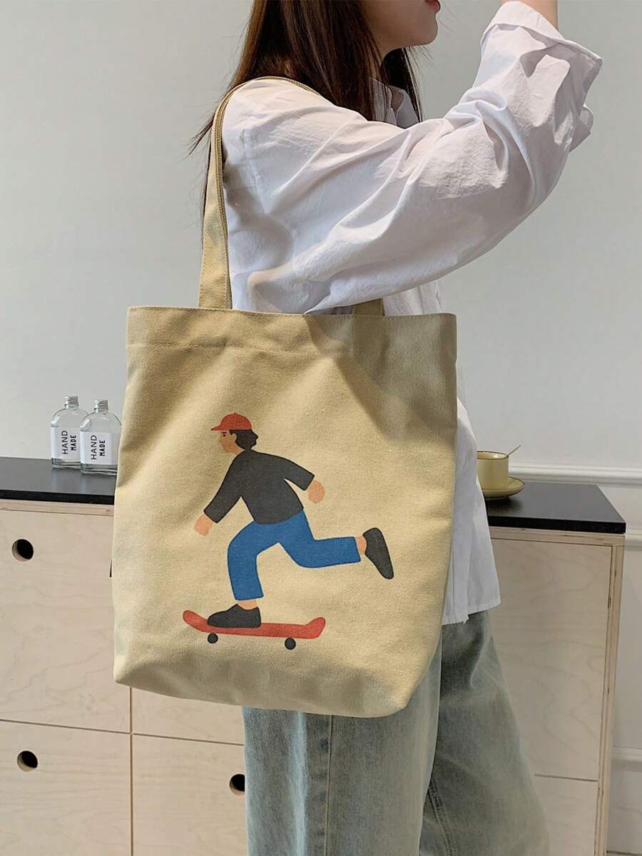 Túi đeo vai đơn giản dành cho nữ, thiết kế tối giản thời trang, phù hợp đi học và đi làm. - Nhiều màu - Xem 1