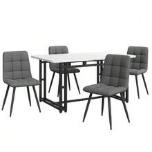 Dining Table & Chair Sets - Grey - View 5