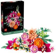 LEGO Building Blocks-Style Artificial Plant Flower Building Set, Home Decor Gift, Suitable For Adults, Plant Collection Series, Birthday Anniversary Gift For Her And Him, Building Blocks Flower Set Toy - Multicolor - View 20
