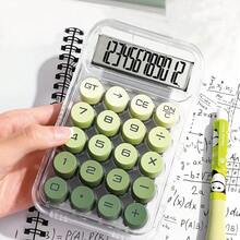 1pc Transparent Dopamine Calculator - Large Screen Display, 12-Digit Clear Input With Power/CE Keys, Durable Minimalist Design, Battery Not Included (Requires AAA Batteries), Essential For Home Use And Back To School Season, Solar Battery Dual Power, Father's Day Gift, (Gift Packaging Provided Based On Style) - View 9