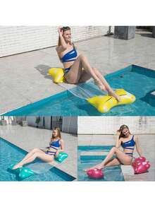 Nuevo Hamaca inflable de PVC para uso acuático. Plataforma flotante de estilo lazo plegable. - Estilo de lazo - View 7